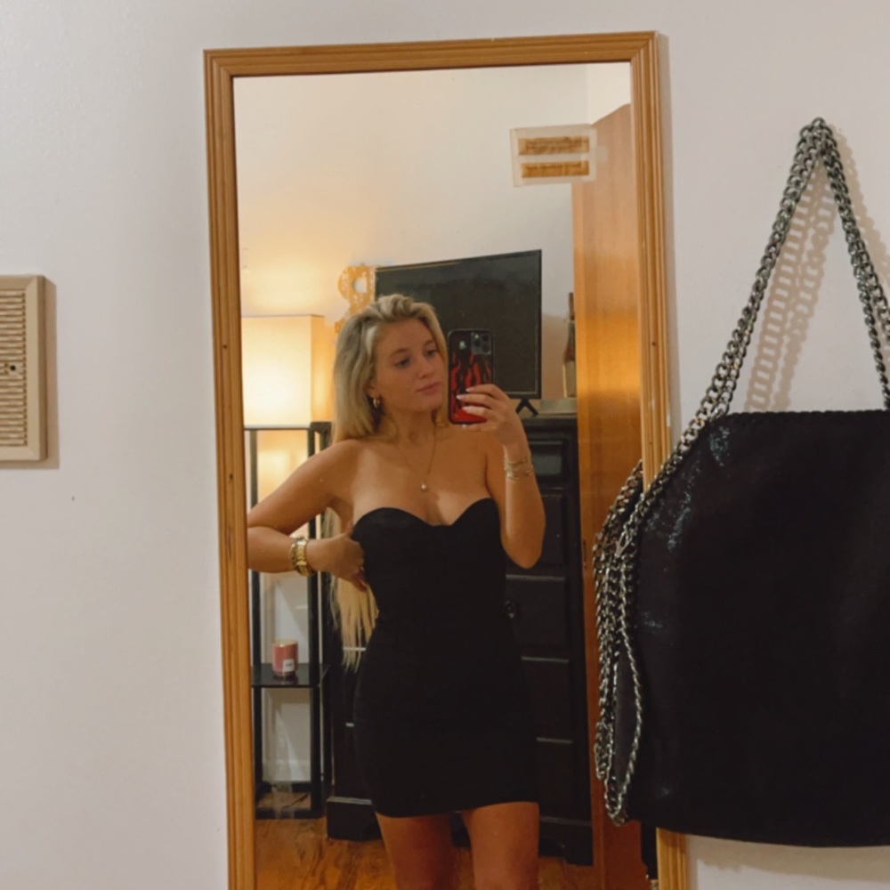 Sexy Black Party Mini Dress